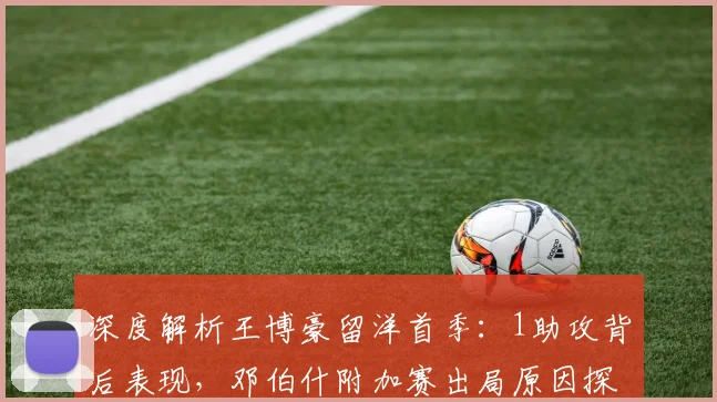 深度解析王博豪留洋首季：1助攻背后表现，邓伯什附加赛出局原因探析